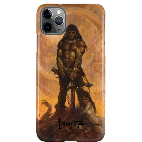 Barbarian by Frazetta iPhone Cases